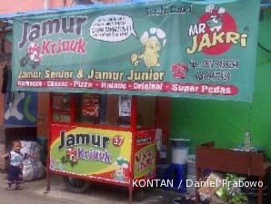 krispi bahan jamur baku Jamur  Handycraft Peluang Kemitraan Rasa  Aneka Bisnis Krispi