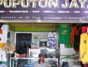 Sentra sablon Bandung: Order dari luar Bandung lebih ramai (2)