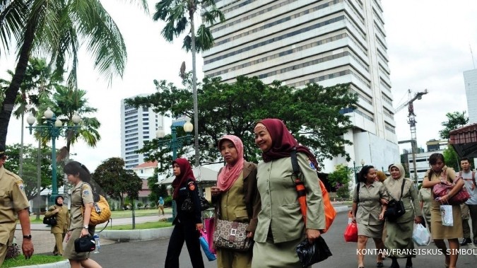 Kenaikan gaji PNS 2014 diputuskan Agustus 2013