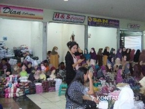 Sentra bordir Tasik di Jakarta: Pusat kain bordir Tasik itu di Thamrin 