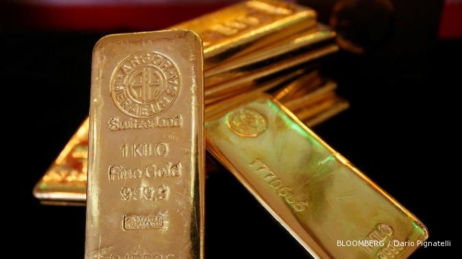 Harga emas terdongkrak isu bailout Yunani