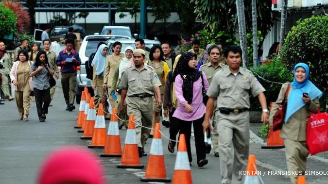 Gaji pokok PNS golongan terendah Rp 1,26 juta