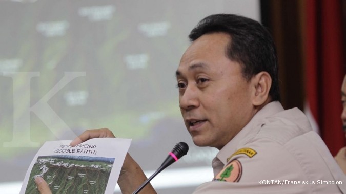 Anggaran Kemenhut tahun 2014 turun 26%