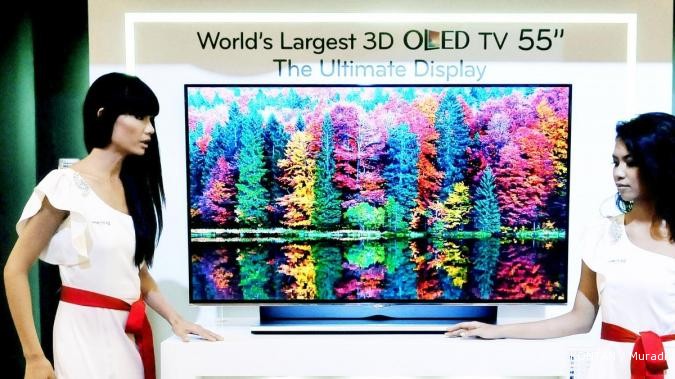 Televisi tiga dimensi bagi para pecandu game