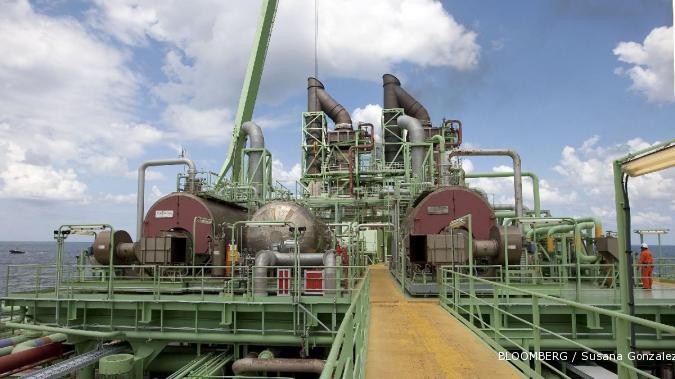 Harga minyak turun dari level tertinggi 4 pekan