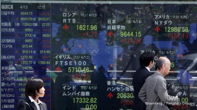 Indeks Jepang catat lonjakan terbesar sejak April