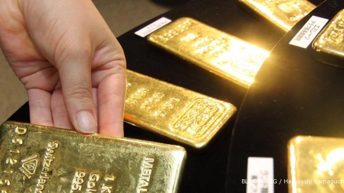 Wah, harga emas diprediksi anjlok 20% ke US$ 1.300