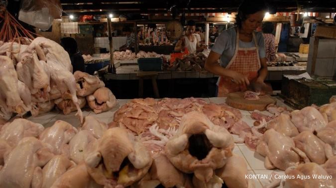 Harga daging ayam naik