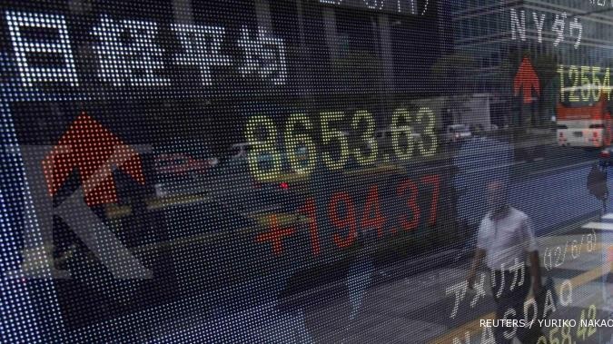 Bursa Asia sentuh level tertinggi dalam sebulan