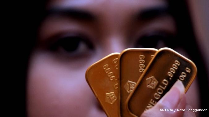 Jelang keputusan ECB, harga emas diramal tertekan