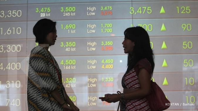 Kenaikan 33 saham mendorong kenaikan IHSG pagi ini