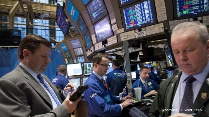 Meski tak banyak berubah, bursa AS ditutup positif