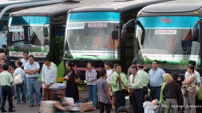 15 Bus AKAP dikandangkan