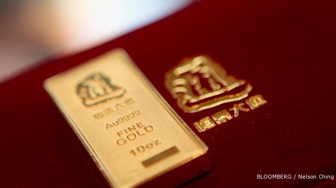 Emas menuju performa bulanan terbaik tahun ini