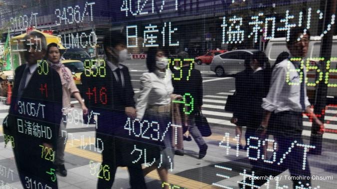 Dalam 5 hari, bursa Asia tergerus 2,1%