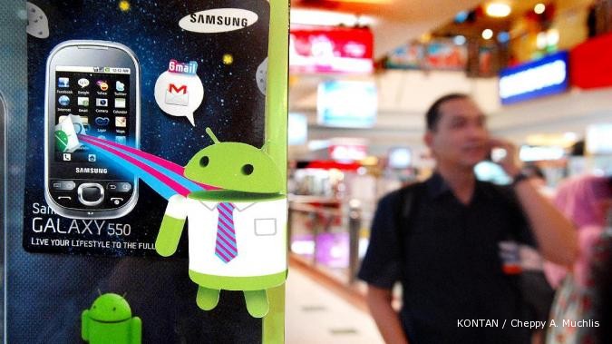 Android jadi raja ponsel pintar