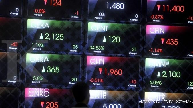 Ini 5 saham yang jadi top gainers dan top losers
