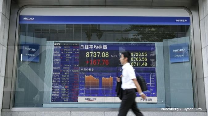 Nikkei berlindung di bawah saham-saham defensif