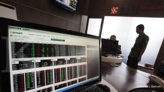 Jelang penutupan sesi I, IHSG dilanda aksi jual