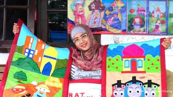 Anita sukses bisnis perlengkapan shalat anak (1)