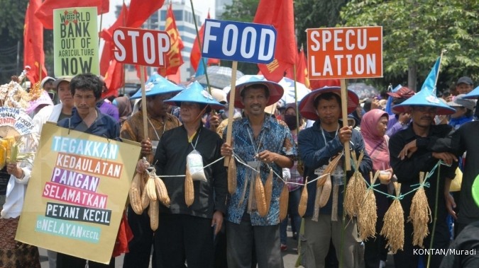 Pasar modern dilarang di sentra pertanian