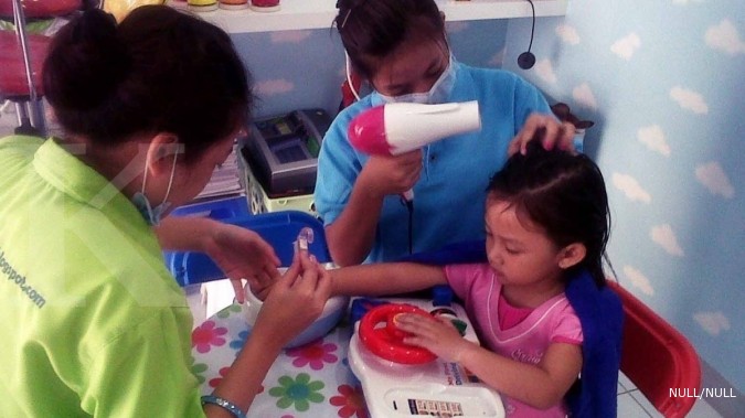 Menjajal peluang bisnis spa anak