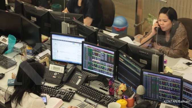 Sesi I, IHSG bergerak liar