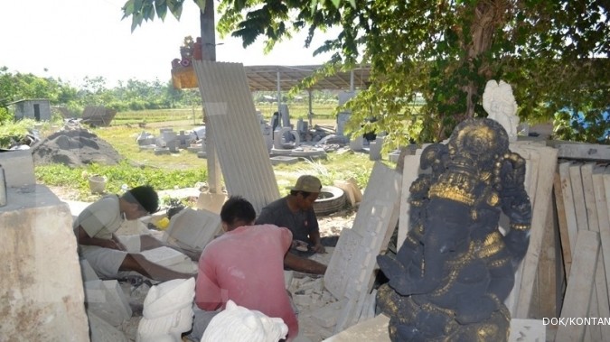 Pasokan batu datang dari Yogyakarta & Bali (2)