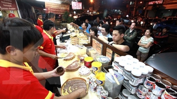 Sensasi cokelat dalam sepotong martabak Sensasi cokelat dalam sepotong martabak