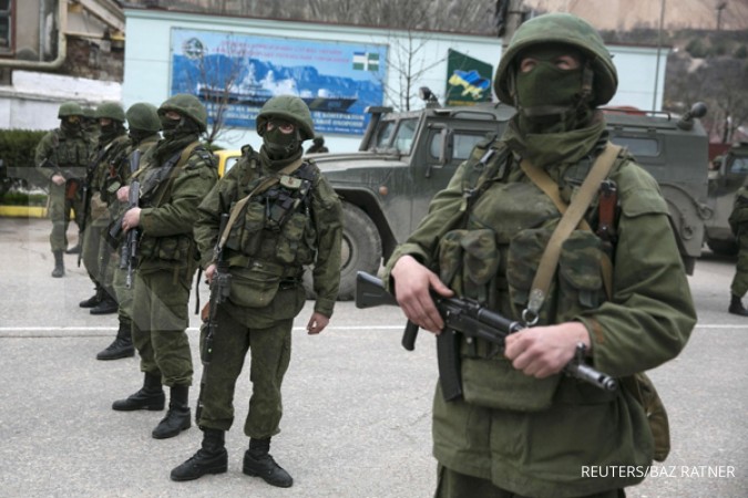 Markas militer Ukraina mulai diserang Militer Rusia 