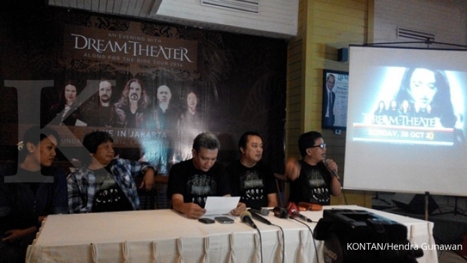 Band cadas Dream Theater siap guncang Yogyakarta Band cadas Dream Theater siap guncang Yogyakarta