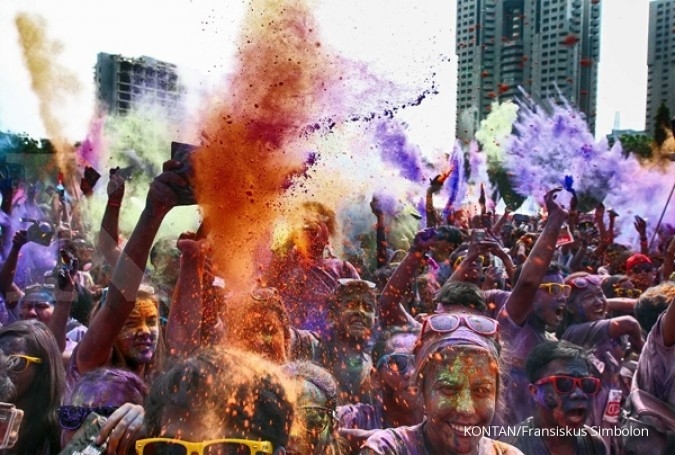 Yuk berlari di Color Run 2017 Yuk berlari di Color Run 2017