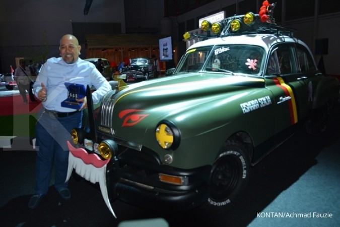 Indro Warkop galang dana di HUT ke-59 Indro Warkop galang dana di HUT ke-59
