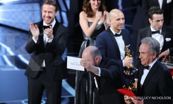 Moonlight menjadi film terbaik Oscar 2017 Moonlight menjadi film terbaik Oscar 2017
