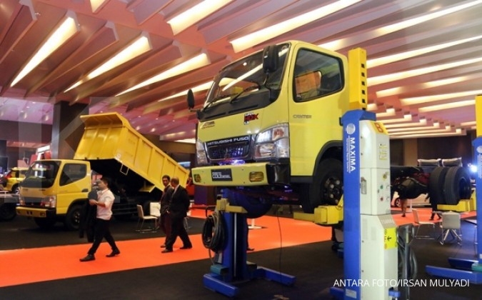 Komoditas menopang penjualan truk Mitsubishi Komoditas menopang penjualan truk Mitsubishi