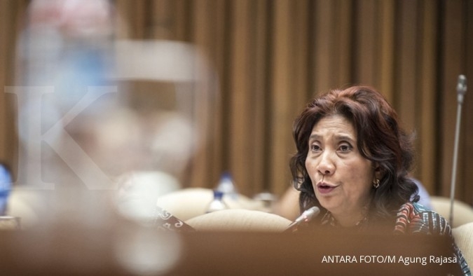 Susi berandai-andai jika dirinya direshuffle Susi berandai-andai jika dirinya direshuffle