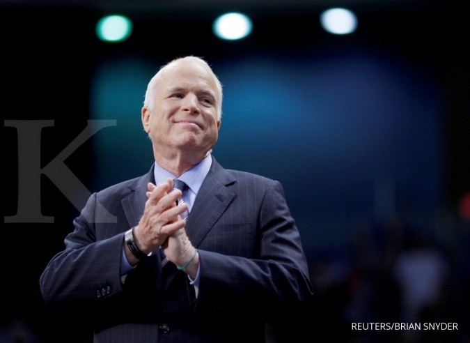 Barack Obama semangati McCain hadapi kanker otak Barack Obama semangati McCain hadapi kanker otak