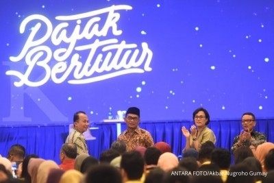 Sri Mulyani: Masalahnya pada kemampuan menghimpun Sri Mulyani: Masalahnya pada kemampuan menghimpun