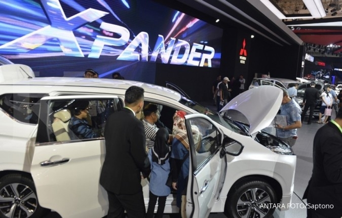 Mitsubishi Xpander sudah laku 3.053 unit di GIIAS Mitsubishi Xpander sudah laku 3.053 unit di GIIAS
