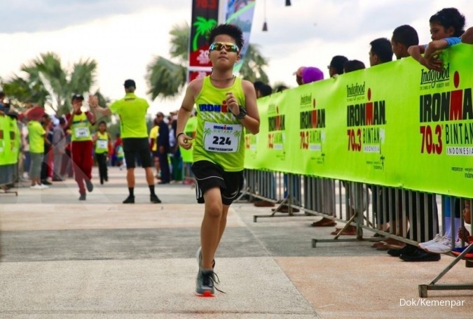 Ironkids ramaikan Ironman triathlon Bintan 2017 Ironkids ramaikan Ironman triathlon Bintan 2017