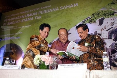 Emdeki Utama mematok harga IPO Rp 600 per saham Emdeki Utama mematok harga IPO Rp 600 per saham
