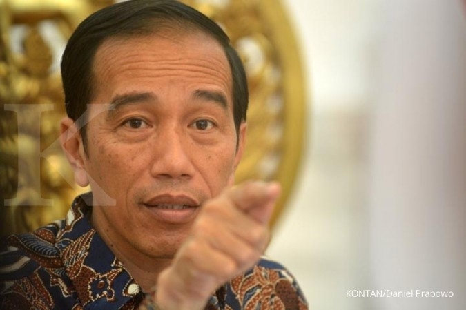 Presiden Jokowi: Pengusaha tak usah bicara politik Presiden Jokowi: Pengusaha tak usah bicara politik