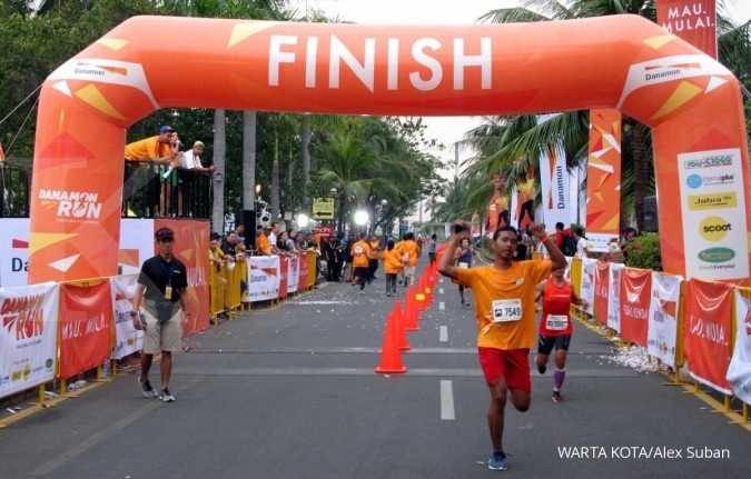 Finishmu, Pilihanmu; ajang lari perdana Danamon Finishmu, Pilihanmu; ajang lari perdana Danamon