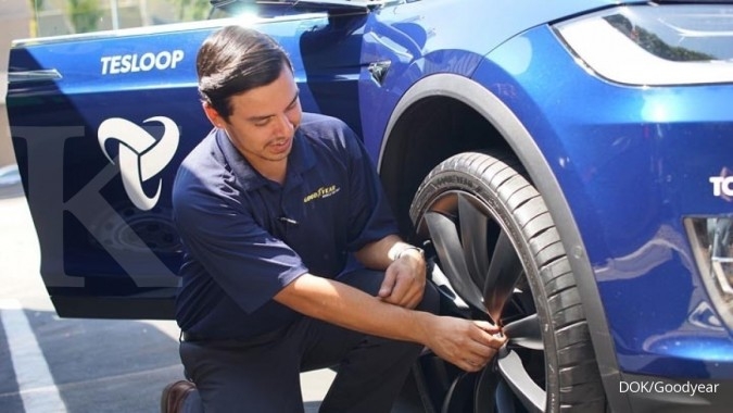 Goodyear & Tesloop kolaborasi uji coba ban cerdas Goodyear & Tesloop kolaborasi uji coba ban cerdas