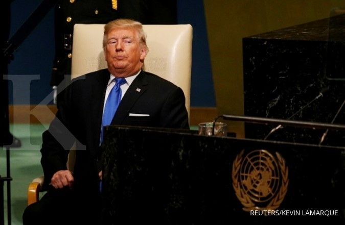 Saat aksi Trump yang meledak-ledak jadi gunjingan Saat aksi Trump yang meledak-ledak jadi gunjingan