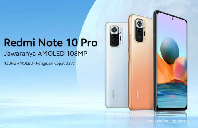 Semakin Murah, Berikut Daftar Harga HP Redmi Note 10 Pro dan Spesifikasinya