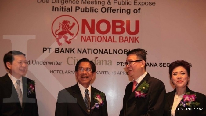 Harga Ipo Bank Nobu Di Atas Per Rata Rata Bank