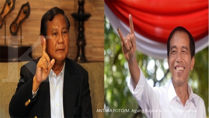 Menakar kekuatan Jokowi-JK Vs Prabowo-Hatta