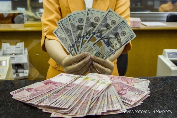 Rupiah maju mundur karena ekonomi AS