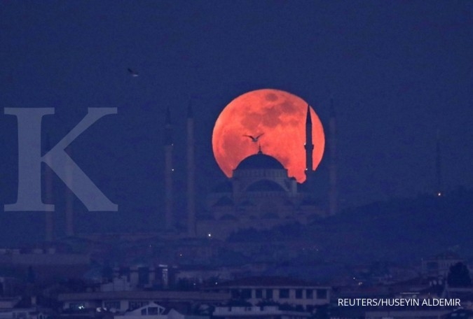 Ini Tata Cara Shalat Gerhana Bulan Saat Super Blood Moon Malam Ini